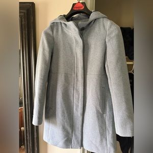 Chic Zara Wool Winter Coat - XS
